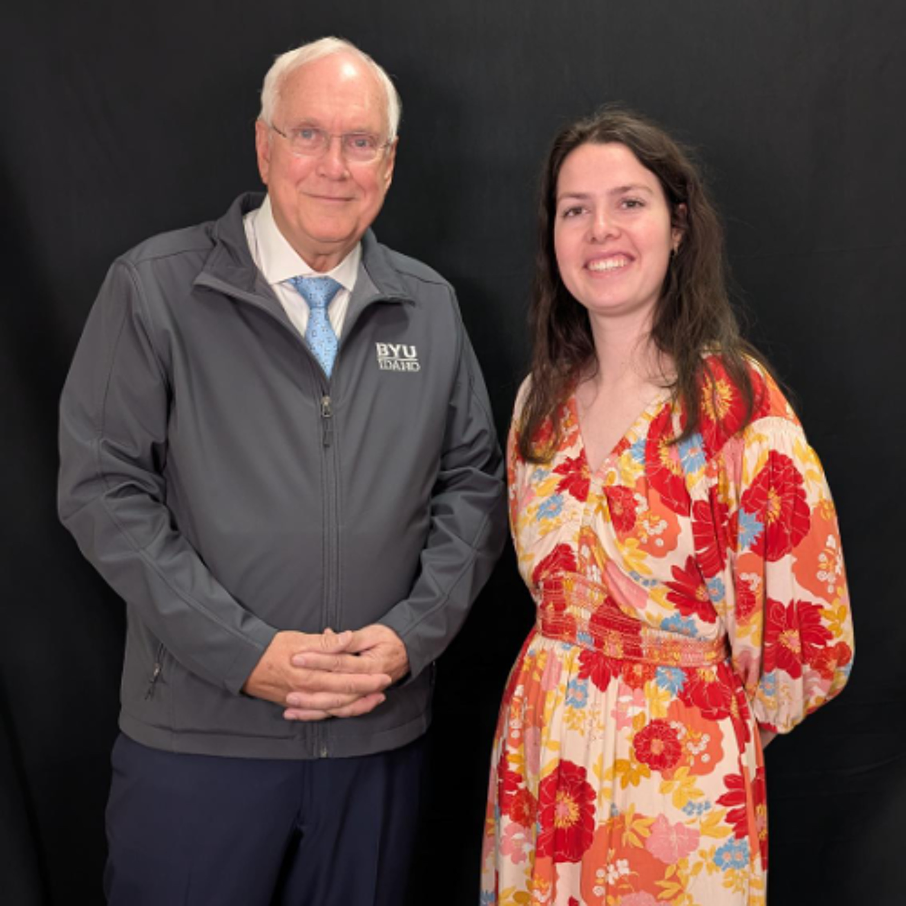 Devotional speaker invites students to listen to the voice of God episode artwork