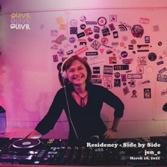 Residency - Side by Side pop-up ft | jen_e | QUIVR | 18-03-21