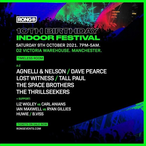 Wigley & Anians (Kinda-Classics Set) Rong 10th Birthday @ Victoria Warehouse, Manchester // 09.10.21