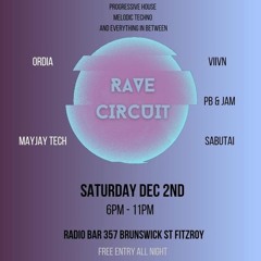 Rave Circuit Live @ Radio Bar (Dec 2)