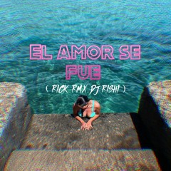 El Amor Se Fue ( RICK RMX X Dj RISHI )