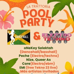 Onekey Selektah vs Akr4zt @Pool Party Vol.1 Vinyl Selection in La Trattoria Summer 2025