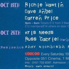 Richie Hawtin - Voodoo - Clear, Mount Pleasant - Liverpool - 19-10-94