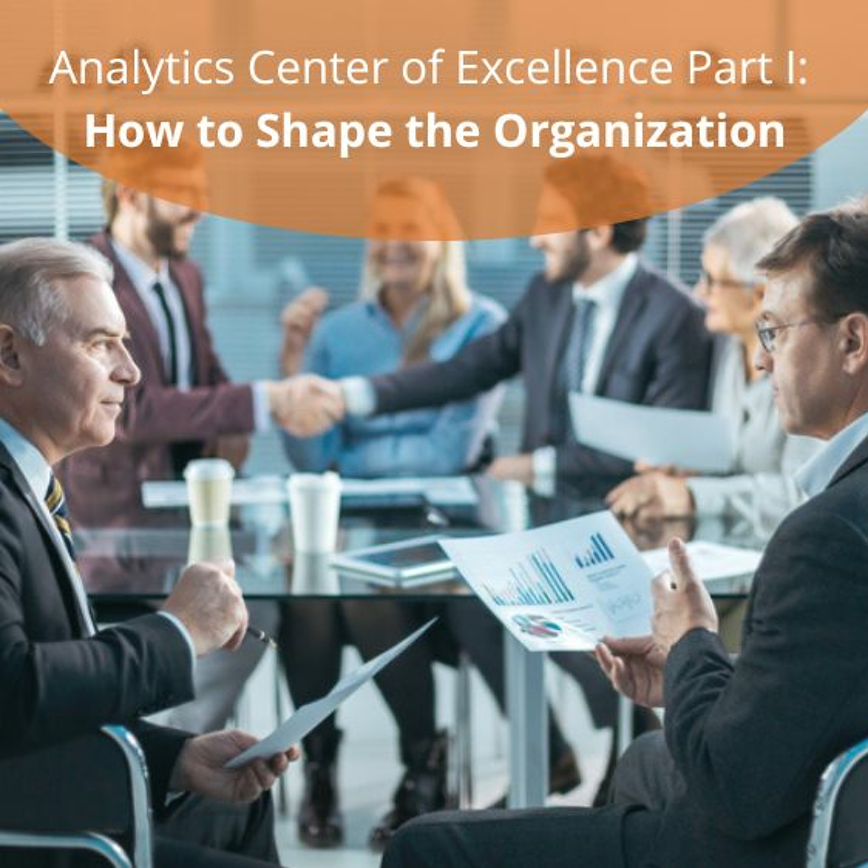 cover of episode Analytics Center of Excellence Part I: How to Shape the Organization - Audio Blog