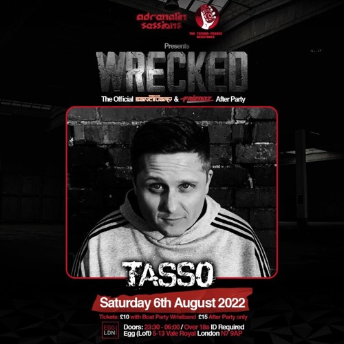 Tasso Live @ Wrecked Official Trance Sanctuary After Party