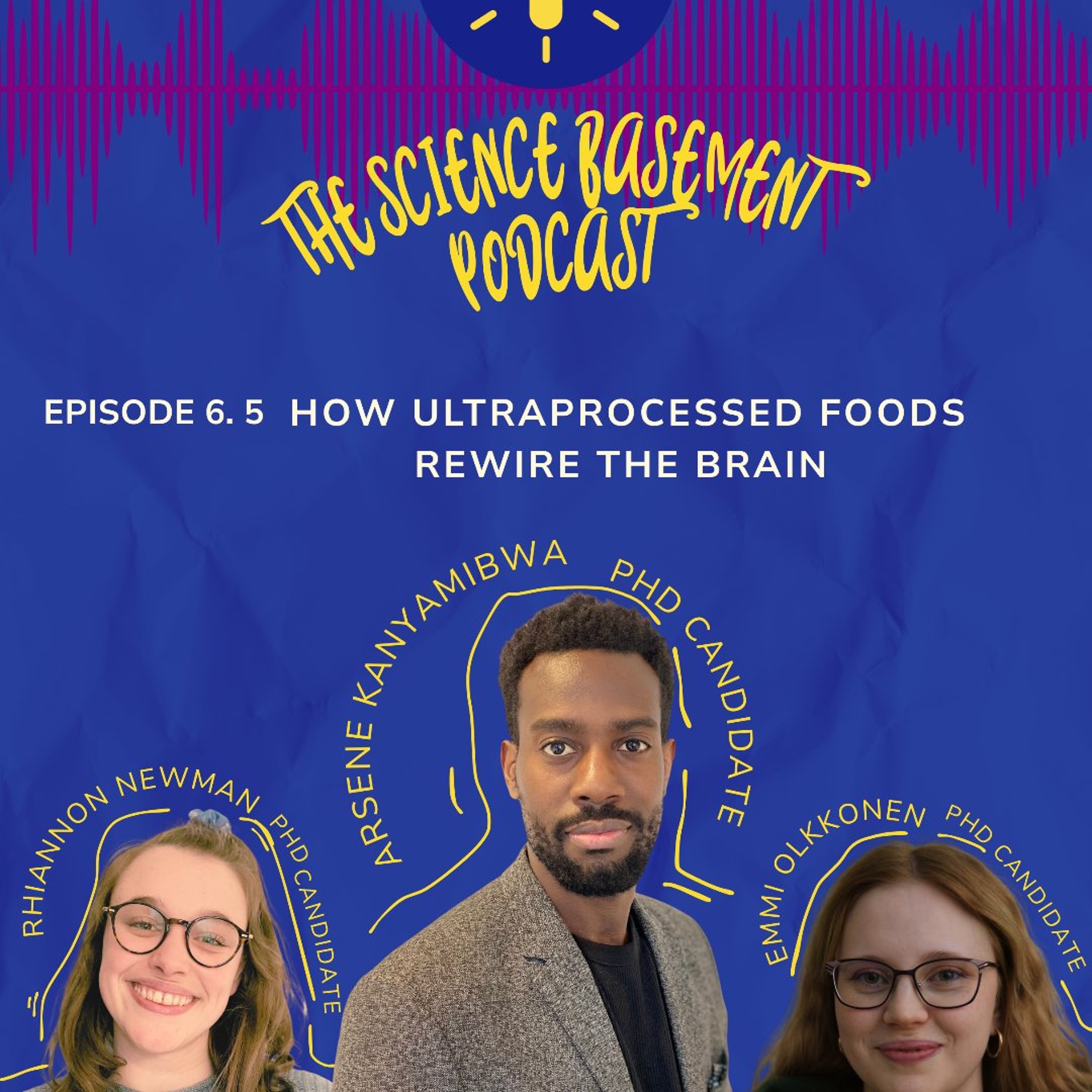 6.5 How Ultraprocessed Foods Rewire the Brain with Arsene Kanyamibwa episode artwork