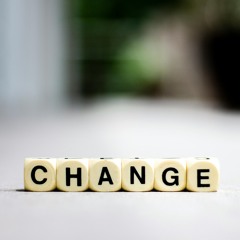 It's time to change