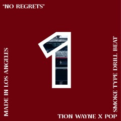 Tion Wayne x Pop Smoke Type Drill Beat - "No Regrets" Prod. by CamThe1
