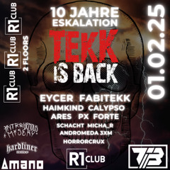 Micha_R b2b Horrocrux @ 10 Jahre Tekk is Back - Intra Floor - R1 Club Riesa 01.02.2025