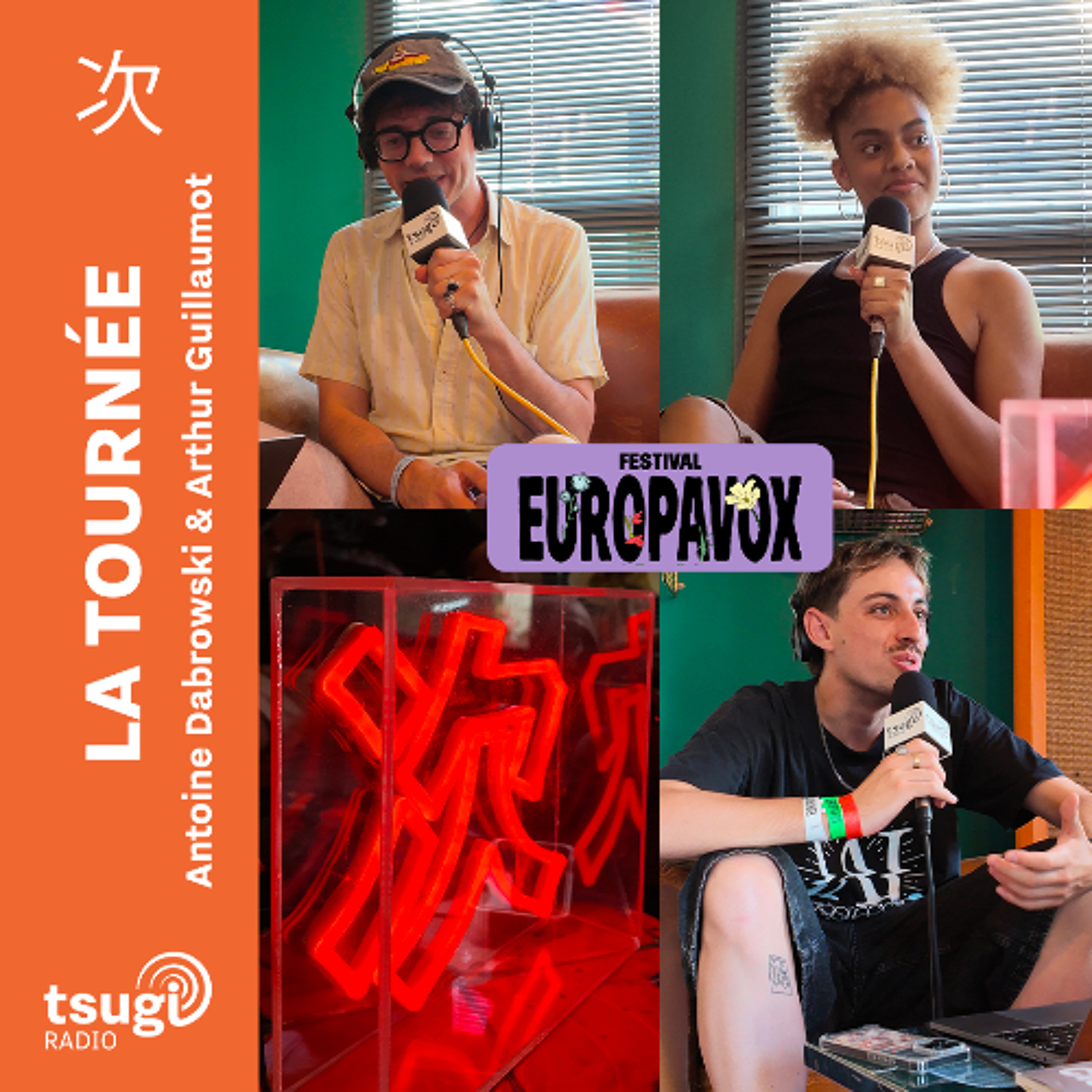 La Tournée · Europavox avec Nina Eba, Aby Coulibaly, Dressed Like Boys, Perrine Delteil et François Audigier episode artwork