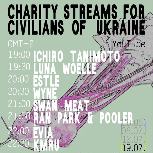 KIIBERBOREA Charity Streams w/ Ichiro Tanimoto & Luna Woelle