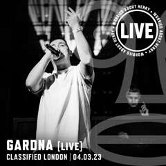 WAH LIVE: GARDNA | Printworks 04.03.23