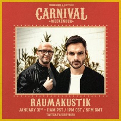 Raumakustik @ Dirtybird Farriswheel Carnival Live Stream 2021
