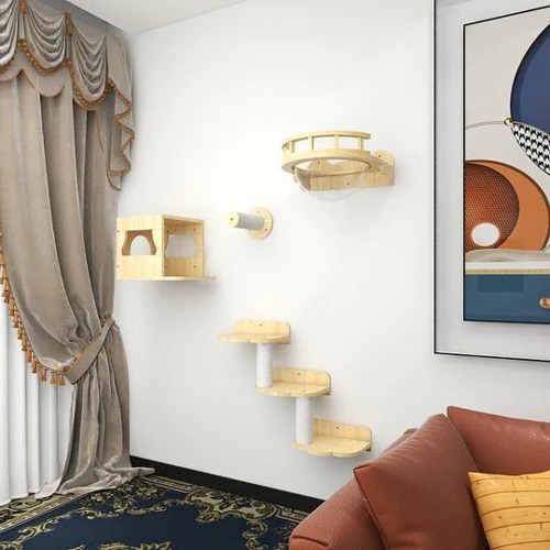 Keeping Your Feline Friend Happy - The Benefits Of Cat Shelf Sets