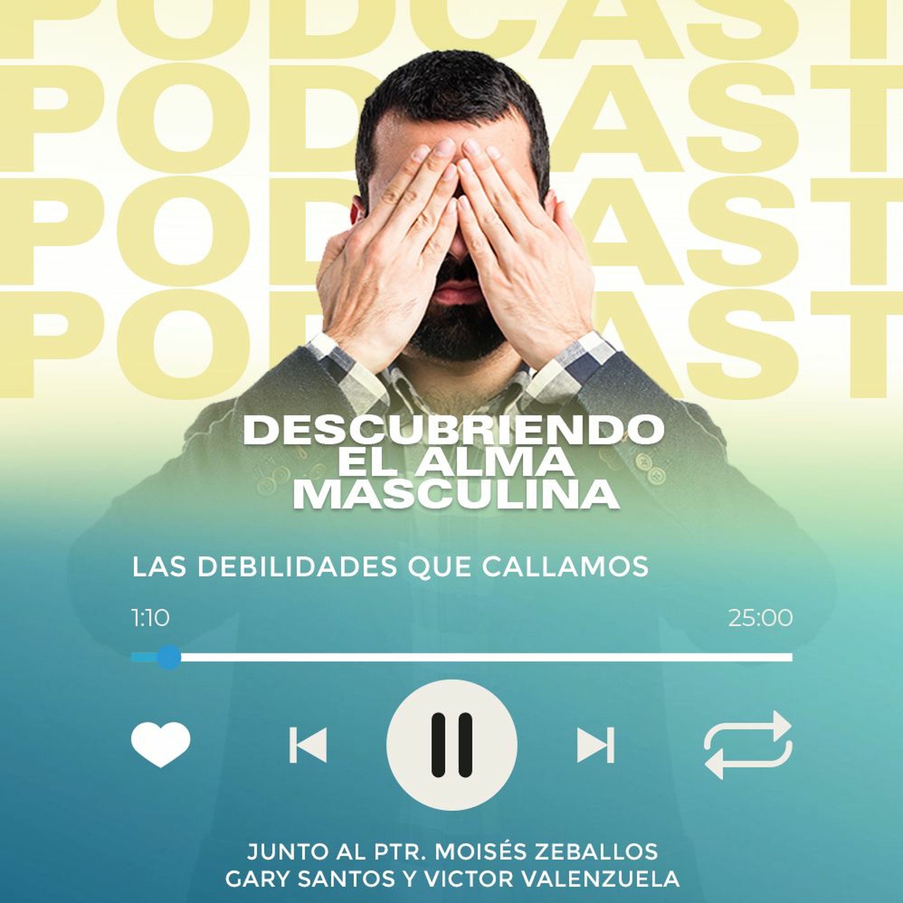 Las debilidades que callamos los varones | P1 | PODCAST | CONVENCIÓN NAL. DE VARONES episode artwork