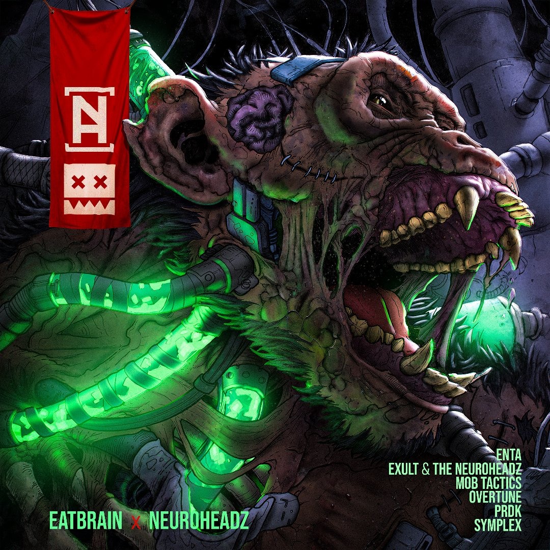 レア！ V.A/ Eat My Brain, Go Insane Stream EATBRAIN | Listen to Neuroheadz x Eatbrain playlist online