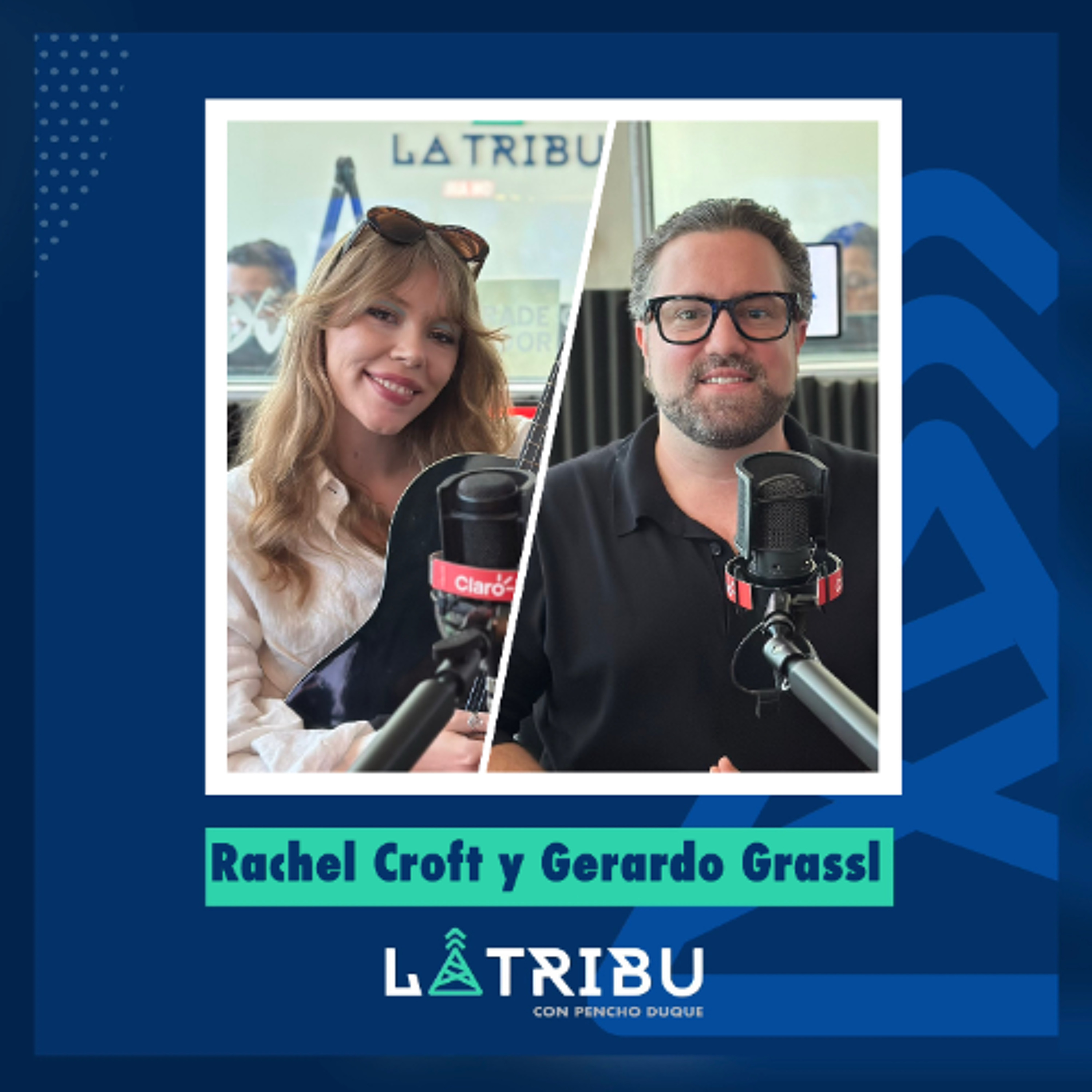 Rachel Croft y Gerardo Grassl
