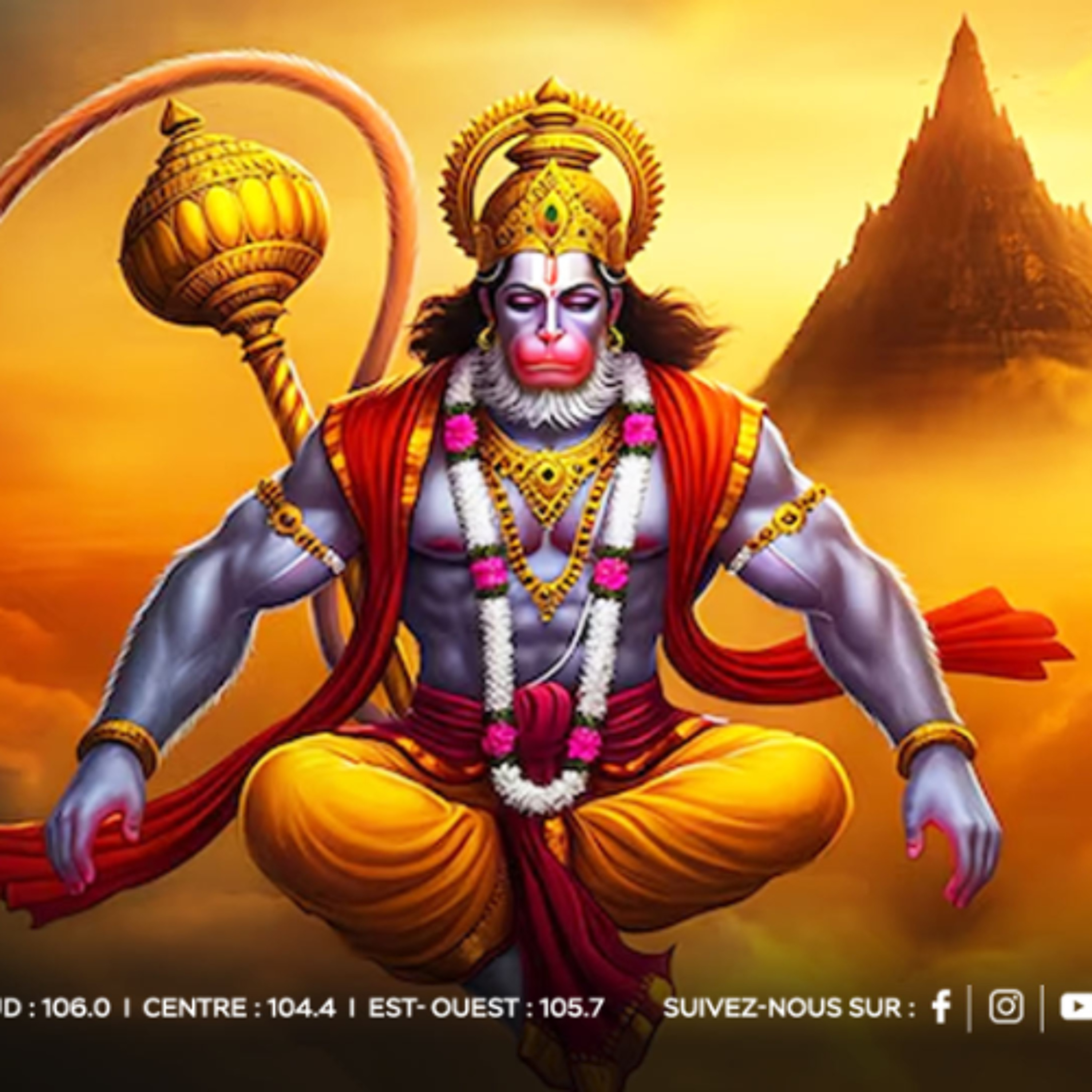 Hanuman Jayanti : Le Bhagwa Yatra organisé ce dimanche 13 avril au Ganga Talao