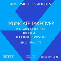 Truncate Takeover 2025 DJ Contest: Justin Nicoll