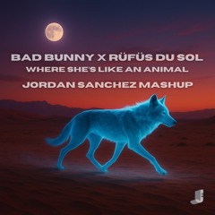 Bad Bunny vs. RÜFÜS DU SOL - Where She's An Animal (Jordan Sanchez Mashup)