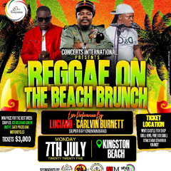 REGGAE PON DI BEACH PROMO UPDATE BY DJ DARRY & BIGPAPA
