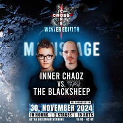 INNER CHAOZ vs THE BLACKSHEEP live @ CROSSCORE - Winter Edition [FREE-DOWNLOAD]