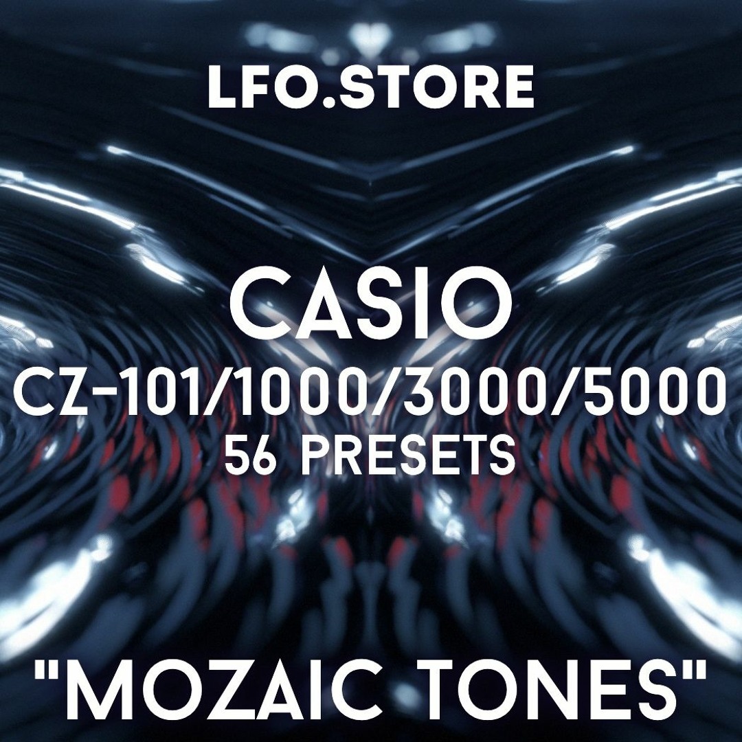 Casio CZ-101/1000/3000/5000 - "Mozaic Tones" Soundset DRY DEMO