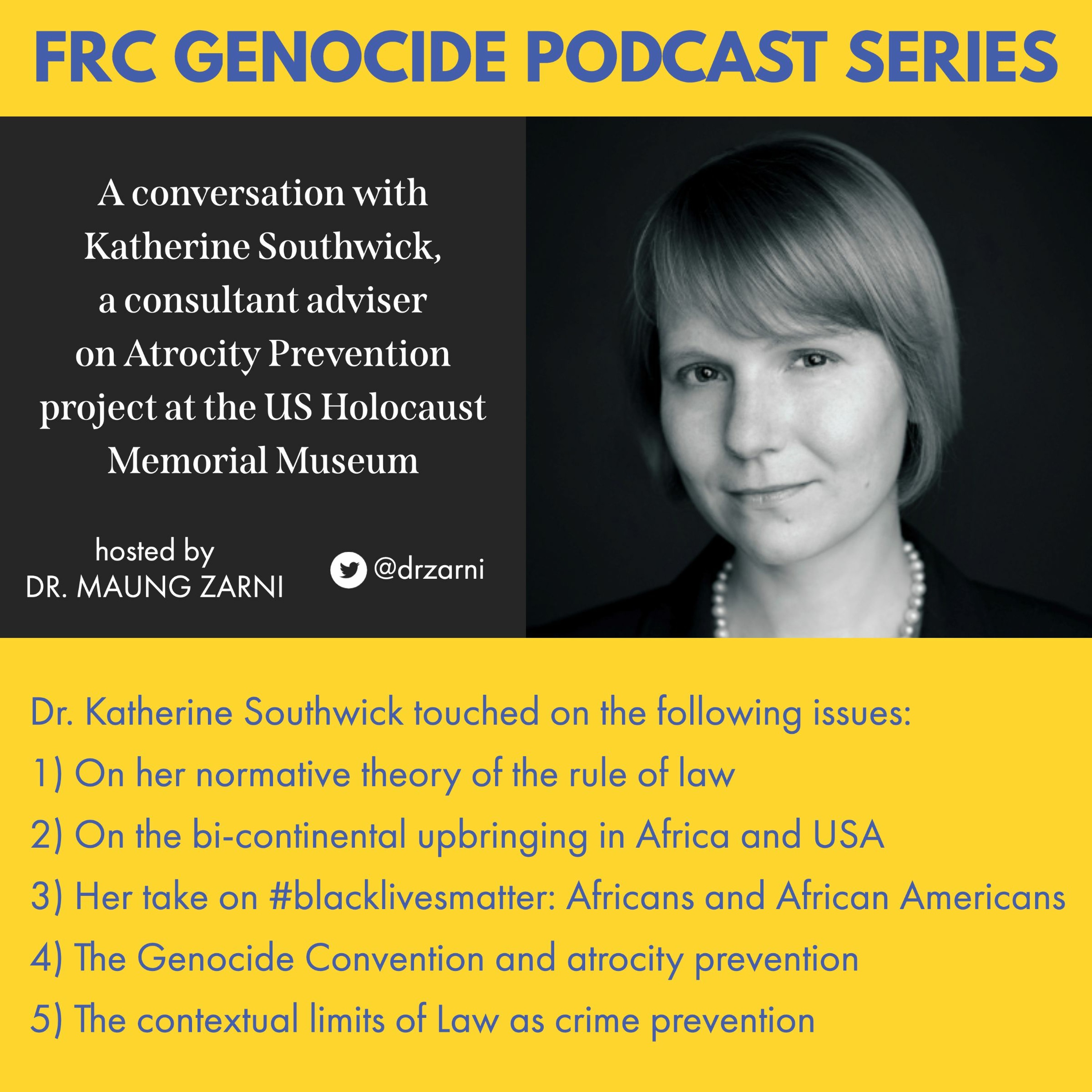 Free Rohingya Coalition Genocide Podcast Series