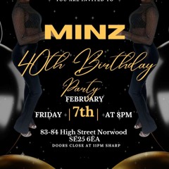 BUGZY (LIVE AUDIO) | MINZ 40TH BDAY PARTY - 7.2.2025