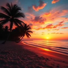 Sunsets Along The Beach