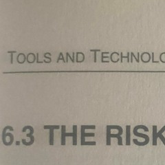The risks of choosing new tools
