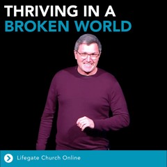 21st August 2022 -  Mark Shume - Thriving in a Broken World