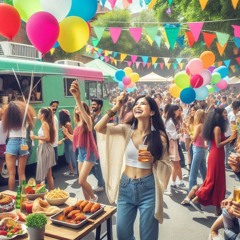 Street Party - With 'Coco' Loli on guitar and Paul Redmond on drums