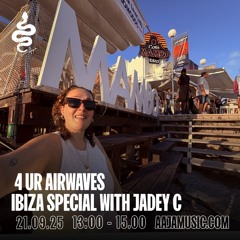 4 ur airwaves Ibiza special on AAJA music 🐍