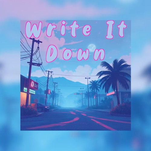 'Write It Down' Emotional Chill Rap Beat (prod Quela RG)
