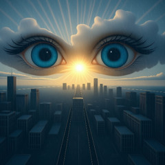 Blue Eyes in a Grey Sky