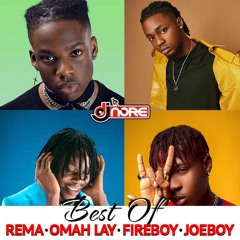Best Of Rema x Joeboy x Fireboy x Omah Lay + Oxlade (Latest Songs)Mix @DJNOREUK