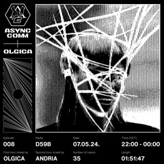 RADIO.D59B / ASYNC COMM #8 w/ Andria feat Olgica