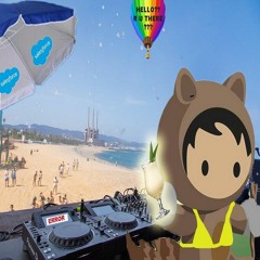 DJ Finishing Chatz - Salesforce On The Beach