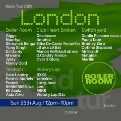 Boiler Room: London  |  Commercial House |  Aug 2024