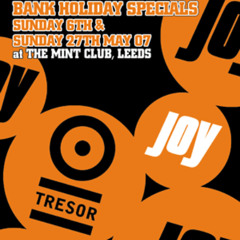 Joey Beltram @ JOY, TRESOR ALBUM LAUNCH.  At Mint Club. Leeds 06/05/07