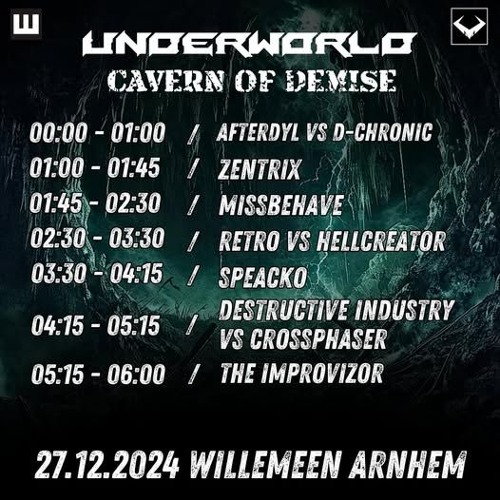 Hellcreator Vs Retro Underworld @27 Dec 2024