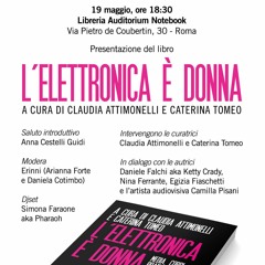 Simona Faraone MIX x L'Elettronica è donna_ Book Launch_ Roma 19.5.2022