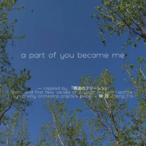 A part of you became me-inspired by [葬送のフリーレン](SSC practice piece) - Zhong Chi