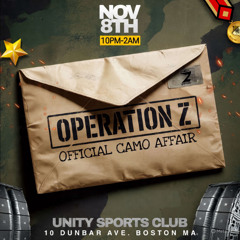 SB X OPERATION Z  : THE OFFICIAL CAMO AFFAIR (09/2025)