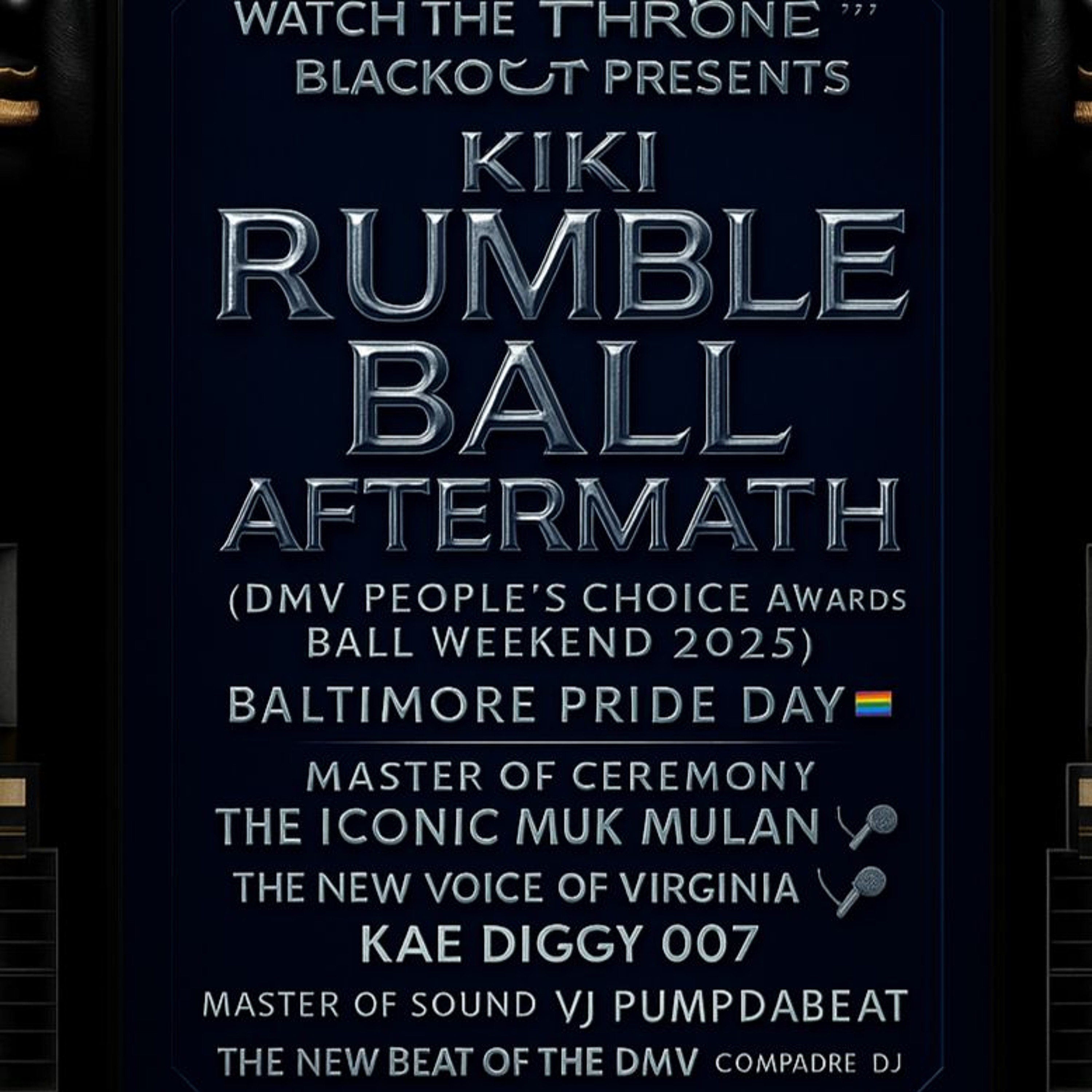 Watch The Throne “ BLACKOUT “ Kiki Rumble Ball Aftermath w/Mook x Kae Diggy x Compadre DJ