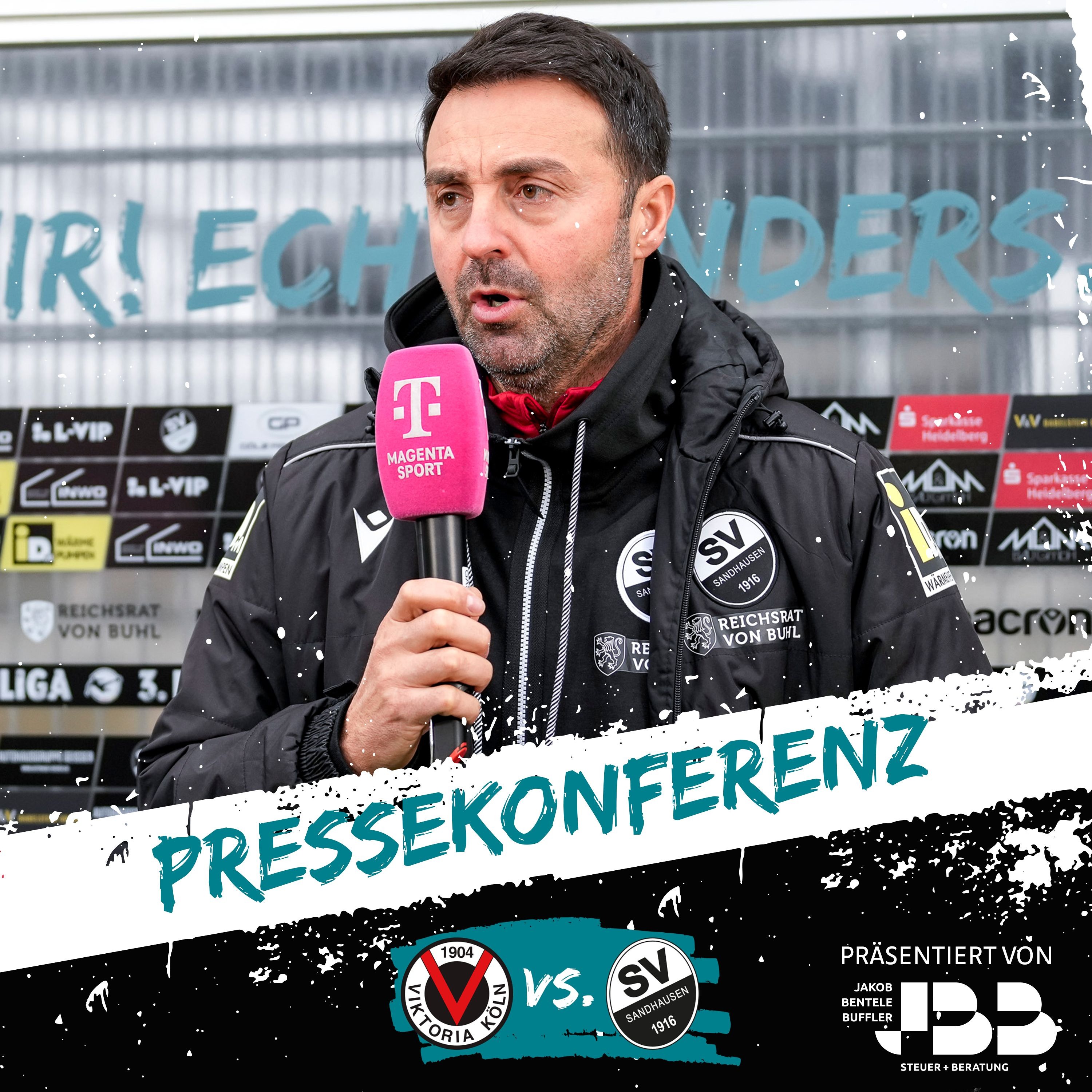 Interview | Sreto Ristic vor dem Spiel FC Viktoria Köln - SV Sandhausen