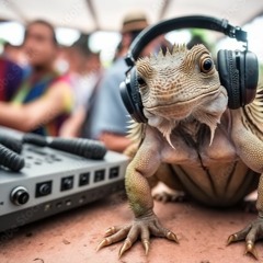 🌴🦎IGUANA DORADA #1 (TECH TROPICAL HOUSE)🦎🌴