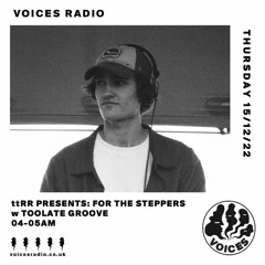 ttRR Presents For The Steppers w Toolate Groove Vol 3