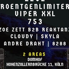 Roentgen Limiter @ Cologne (Domhof Köln) 13.05.22 From 155 to 205 BPM